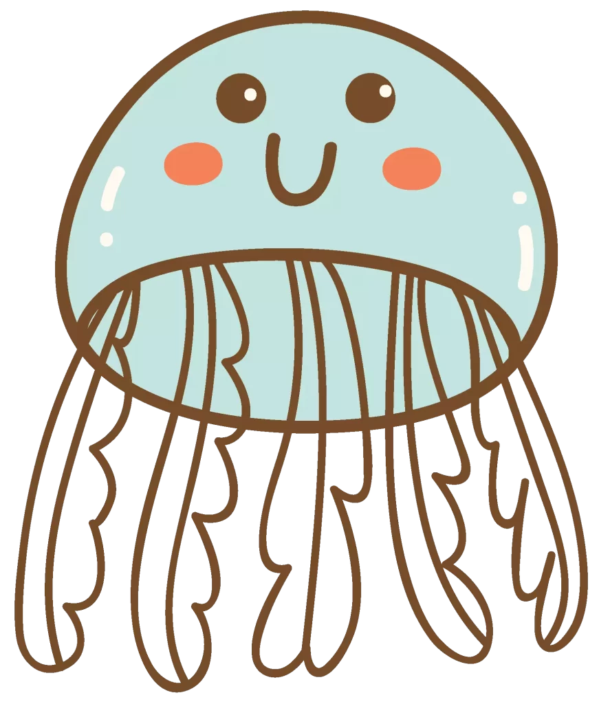 water tots jelly fish